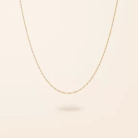 10K Gold Twist Necklace