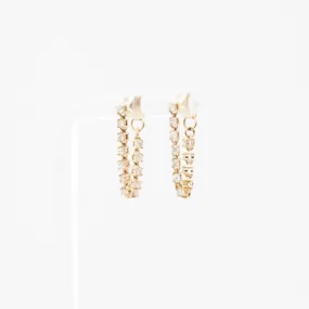 Ballier Diamond Drop Studs