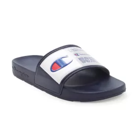 Champion IPO Jock Navy Slides