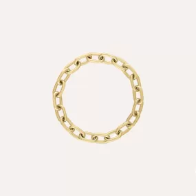 Long Link Chain Ring | 2.95 mm