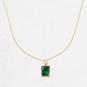 Orla Emerald Gem Necklace